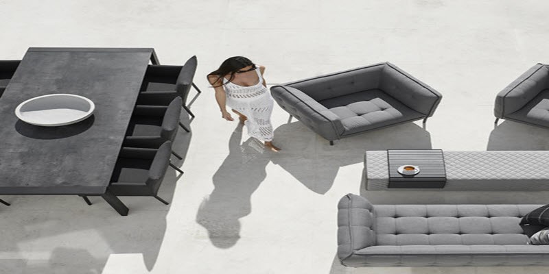 luxury grey patio furniture