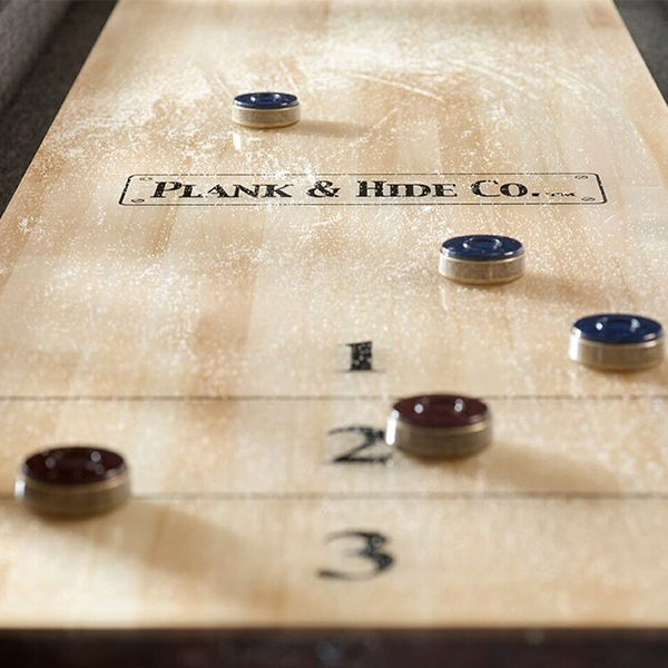 12' Isaac Shuffleboard by Plank & Hide (Custom)
