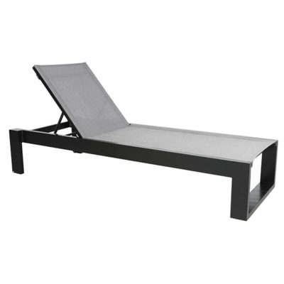 Arcade Armless chaise Lounge for patio