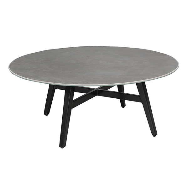 Gramercy Ceramic 40 Round Coffee Table, Round Kitchen Table With Ceramic Tile Top
