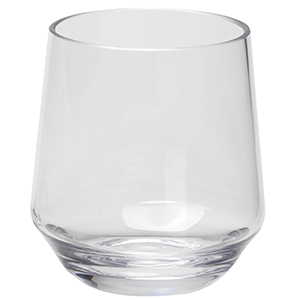 Tritan Curve 14 oz. Stemless Wine Glass Clear