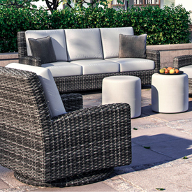 Patio Furniture Oakville Match, White Wicker Outdoor Bar Stools Canada
