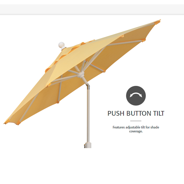7.5' Button Tilt Market Umbrella (0075)