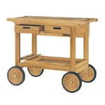 Teak Serving Cart