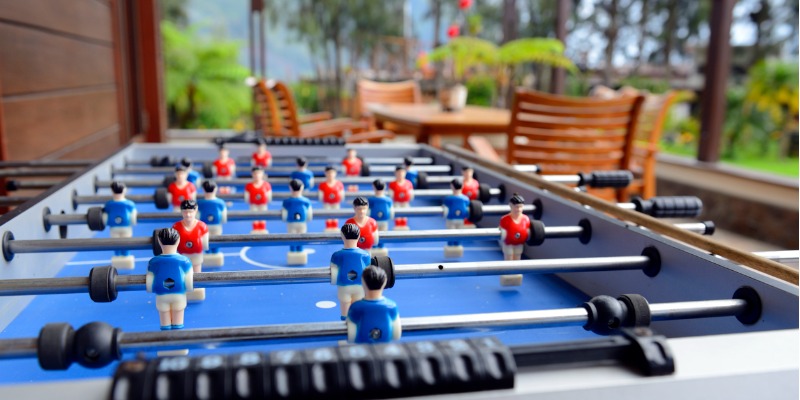 Outdoor foosball table on deck - Transform Your Patio Space with These Premium Outdoor Games Tables 