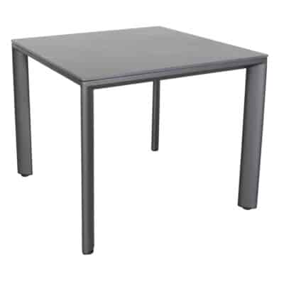 Origin 36″ Square Dining Table - Black on Storm
