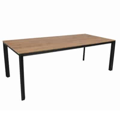 Origin 87″ x 40″ Dining Table - Canyon on Black